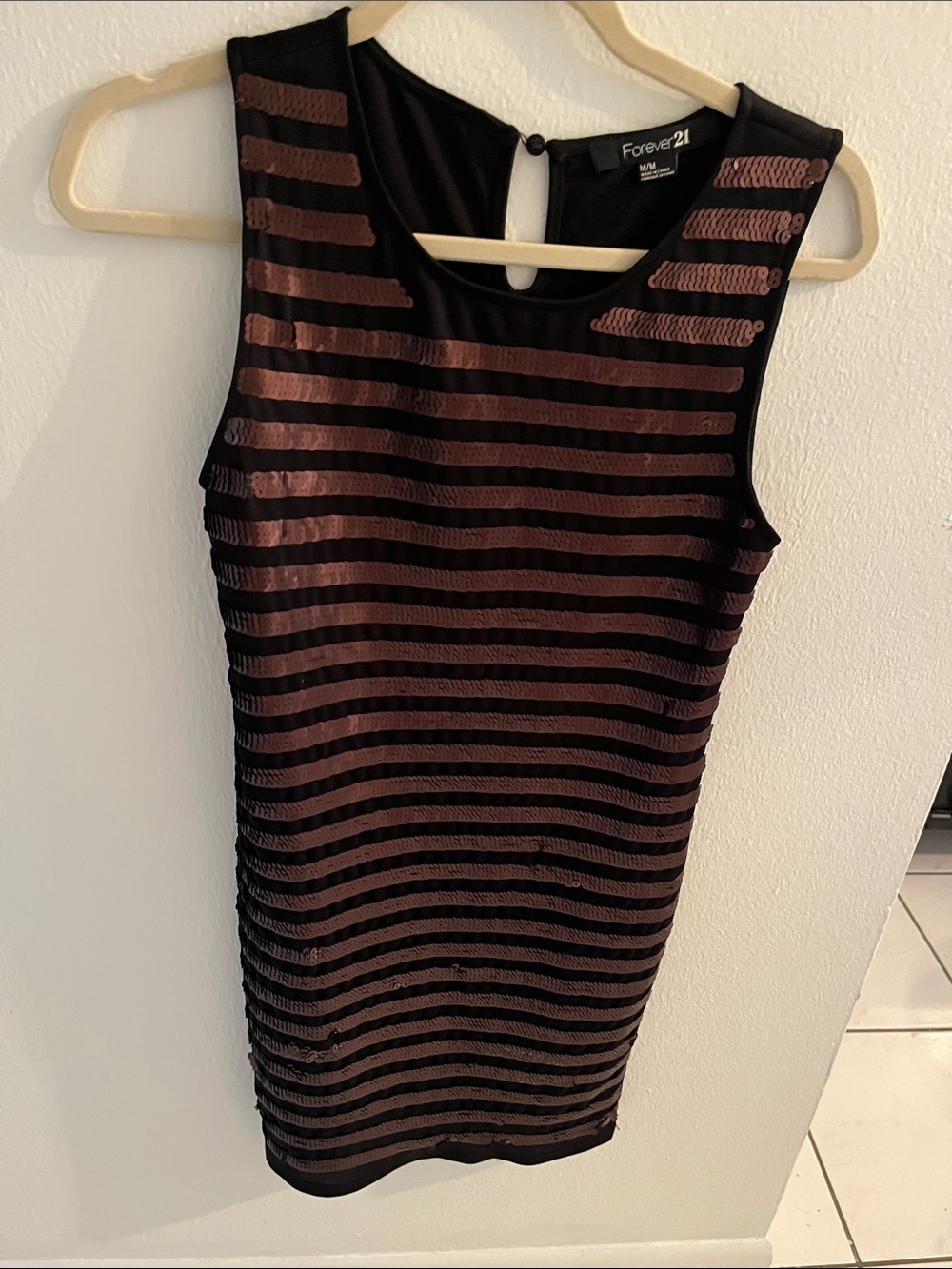 NWOT Forever 21 sexy little black dress medium